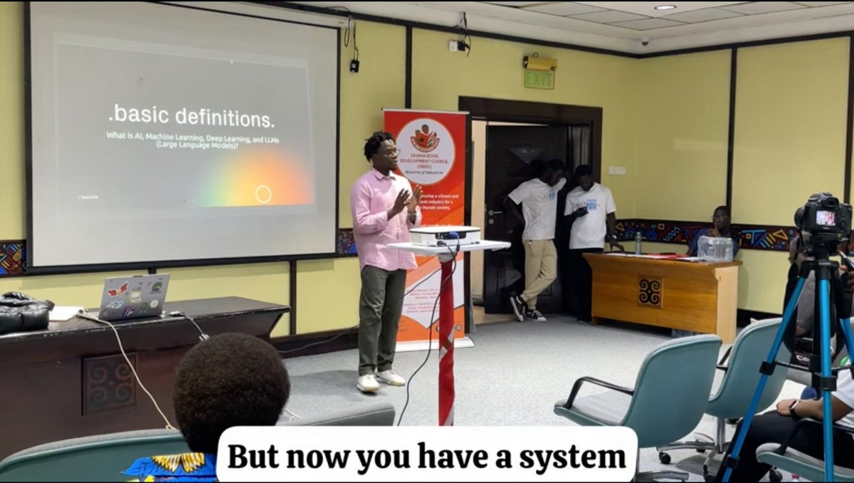 Ghana Book Development Council x Ghana International Book Fair 2024 Masterclass